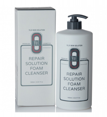 Очищающая пенка для лица YU.R Repair Solution Foam Cleanser, 1000 мл.