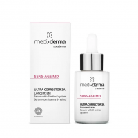 Сыворотка для лица липосомальная антивозрастная Sens-Age Md Ultra Corrector 3-A Concentrate 30 мл Сыворотка для лица липосомальная антивозрастная Sens-Age Md Ultra Corrector 3-A Concentrate 30 мл