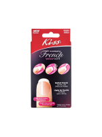 Набор для французского маникюра с узкими белыми смайлами Kiss Everlasting French Wrap Kit, 5 мл