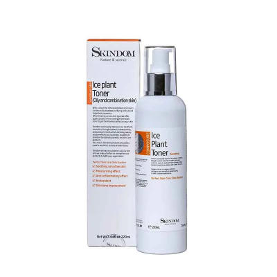 Тоник с ледяником для нормальной и сухой кожи Skindom Ice Plant Toner Moisturizing, 220 мл