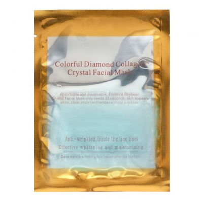 Гидрогелевая маска для лица (голубой цвет) Guangzhou Caici Cosmetic Co., LTD Collagen Crystal facial mask, 60 гр Гидрогелевая маска для лица (голубой цвет) Guangzhou Caici Cosmetic Co., LTD Collagen Crystal facial mask, 60 гр