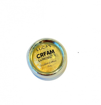 Кремовый хайлайтер Золотистый Lucas Cosmetics Cream Luminizer 02 Gold Золотистый, 11 гр