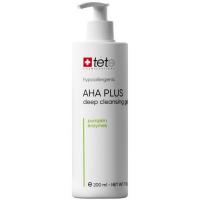 Гель для глубокого очищения с АНА-кислотами и энзимами тыквы Tete Cosmeceutical AHA Plus Deep Cleansing Gel, 200 мл
