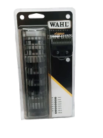 Набор пластиковых насадок для машинок Wahl черный, 8 шт