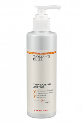 Крем-бальзам для тела с витамином С Woman's Bliss Balm cream VIT-C