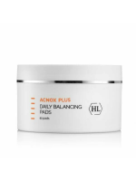 Салфетки (60 шт) смоченные обновляющим лосьоном Holy Land ACNOX PLUS Daily balancing pads