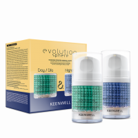 Набор  ЭНЕРГИЗИРУЮЩИЙ + ОБНОВЛЯЮЩИЙ НОЧНОЙ комплексы KEENWELL   EVOLUTION SPHERE, 100 мл