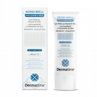  Демакияж - уход для век  Dermatime SENSI-WELL Eyes Make-Up Cleanse & Treat, 100 мл