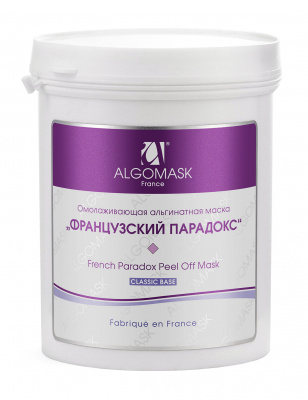 Маска альгинатная омолаживающая для лица Французский парадокс Algomask French Paradox Peel Off Mask, 200 гр Маска альгинатная омолаживающая для лица Французский парадокс Algomask French Paradox Peel Off Mask, 200 гр