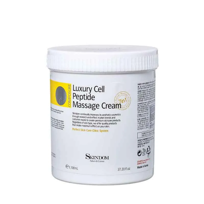 Массажный крем для лица с элитными пептидами Skindom Luxury Cell Peptide Massage Cream, 1100 мл