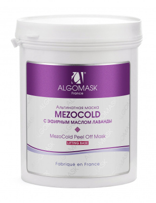 Альгинатная маска с эфирным маслом лаванды Algomask MezoCold Peel Of Mask, 200 гр.