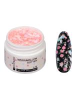 Гель с шиммером Marshmallow Glitter Sofiprofi GEL FOR NAIL DESIGN, 5 мл