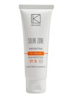 Защитный крем с тоном SPF 50 Dr.Kadir Solar Zone Protective CC Cream SPF 50, 75 мл
