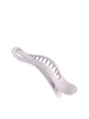 Solomeya Straw Banana Hair Clip, Lilac /Крабик для волос из натуральной пшеницы в форме банана, цвет Лиловый, 1 шт Solomeya Straw Banana Hair Clip, Lilac /Крабик для волос из натуральной пшеницы в форме банана, цвет Лиловый, 1 шт