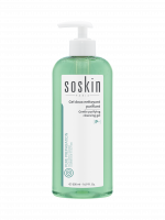 Гель очищающий для жирной и комбинированной кожи Soskin-Paris Purifying Cleansing Gel, 500 мл