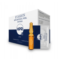 Ночной желтый пилинг нового поколения Evasion HPR RETINOL PEEL SYSTEM, НАБОР (6 ампул х 2 мл, 6 саше х 5 мл)