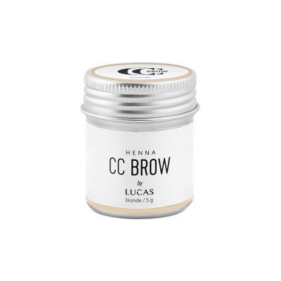 Хна для бровей в баночке русый Lucas Cosmetics CC Brow Color Correction Blonde, 5 гр
