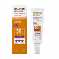 Средство солнцезащитное сверхлегкое Spf 50 Repaskin Facial Invisible Fluid Spf50 50 мл Средство солнцезащитное сверхлегкое Spf 50 Repaskin Facial Invisible Fluid Spf50 50 мл