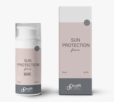 Солнцезащитный крем для лица SPF-30 марки Doctor Proffi Sun Protection SPF 30, 50 мл.