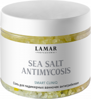 Соль для педикюрных ванночек антигрибковая Lamar Professional SEA SALT ANTIMYCOSIS, 500 гр Соль для педикюрных ванночек антигрибковая Lamar Professional SEA SALT ANTIMYCOSIS, 500 гр