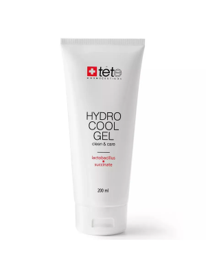 Гель холодное гидрирование с лизатом бактерий, энзимами тыквы и сукцинатом Tete Cosmeceutical Hydro Cool Gel, 200 мл