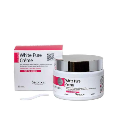 Отбеливающий крем для лица Skindom White Pure Cream
