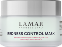 Успокаивающая маска для лица с никотинамидом и троксерутином Lamar Professional REDNESS CONTROL MASK, 100 мл