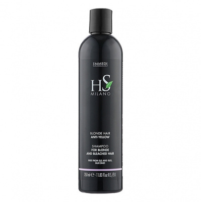Шампунь для светлых и обесцвеченных волос Dikson HS Milano shampoo blonde hair anti-yellow, 350 мл. Шампунь для светлых и обесцвеченных волос Dikson HS Milano shampoo blonde hair anti-yellow, 350 мл.
