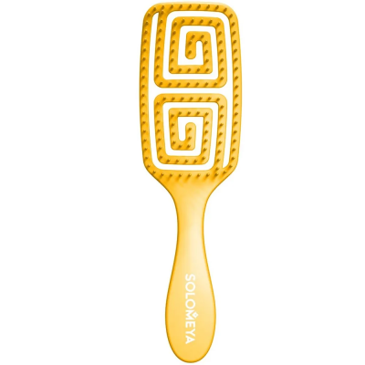 Solomeya Wet Detangler Brush Rectangular Mango / Расческа для сухих и влажных волос с ароматом манго MZ005 Solomeya Wet Detangler Brush Rectangular Mango / Расческа для сухих и влажных волос с ароматом манго MZ005