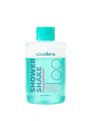 Solomeya Shower shake Papaya Peach / Гель-шейк для душа Папая и Персик, 300 мл, SS003 Solomeya Shower shake Papaya Peach / Гель-шейк для душа Папая и Персик, 300 мл, SS003