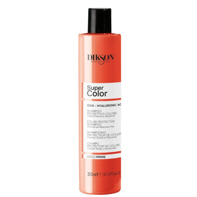 Шампунь для окрашенных волос с экстрактом ягод годжи Dikson Diksoprime Color protective shampoo with goji berries and hyaluronic acid, 300 мл. Шампунь для окрашенных волос с экстрактом ягод годжи Dikson Diksoprime Color protective shampoo with goji berries and hyaluronic acid, 300 мл.