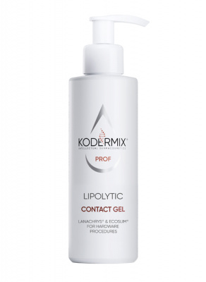 Гель для аппаратной косметологии контактный липолитический Kodermix Gel for hardware cosmetology contact lipolytic, 200 мл