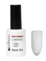 База камуфлирующая для ногтей Milky Shimmer Sofiprofi Base Gel, 10 мл