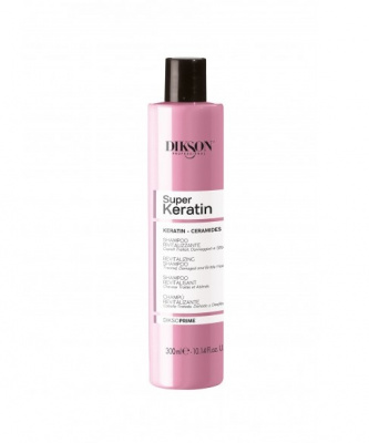 Восстанавливающий шампунь с кератином и керамидами Dikson Diksoprime Super Keratin Revitalizing shampoo with Keratin and Ceramides., 300 мл. Восстанавливающий шампунь с кератином и керамидами Dikson Diksoprime Super Keratin Revitalizing shampoo with Keratin and Ceramides., 300 мл.