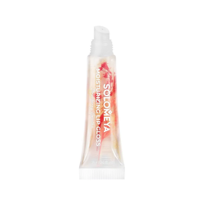 Solomeya Увлажняющий блеск для губ Клубничный смузи / Moisturizing Lip Gloss  Strawberry Smoothie, 9 мл