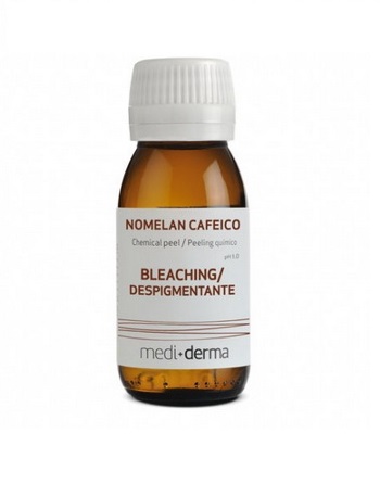 Кофейный пилинг Mediderma Nomelan Caffeic Depigmentante (Bleaching)