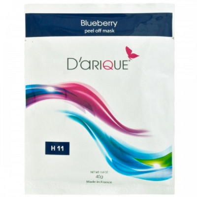 Альгинатная маска «Anti-age» с черникой Darique Mask With Blueberry, 40 гр