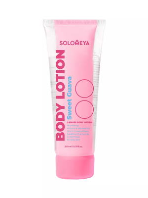 Solomeya  Dual-phase Body lotion  Sweet Guava / Двойной Лосьон для тела Сладкая Гуава, 200 мл, BL001 Solomeya  Dual-phase Body lotion  Sweet Guava / Двойной Лосьон для тела Сладкая Гуава, 200 мл, BL001