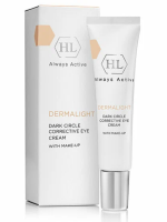 Корректирующий крем для глаз с тоном Holy Land Dermalight Dark Circle Corrective Eye Cream With Make-Up, 15 мл