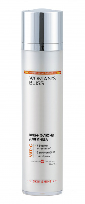 Крем‐флюид для лица с витамином С Woman's Fluid cream VIT‐C, 50 мл