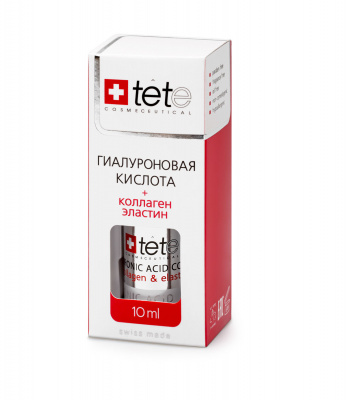 Гиалуроновая кислота с коллагеном и эластином TETe Cosmeceutical Hyaluronic Acid + Collagen and Elastin Гиалуроновая кислота с коллагеном и эластином TETe Cosmeceutical Hyaluronic Acid + Collagen and Elastin