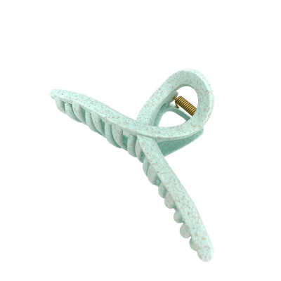 Solomeya Straw Claw Hair Clip Butterfly, Mint Крабик для волос из натуральной пшеницы в форме бабочки, цвет Мятный, 1 шт Solomeya Straw Claw Hair Clip Butterfly, Mint Крабик для волос из натуральной пшеницы в форме бабочки, цвет Мятный, 1 шт