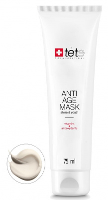 Омолаживающая маска с витаминами и антиоксидантами TETe Cosmeceutical Anti-age Mask Vitamins and Antioxydants, 75 мл.