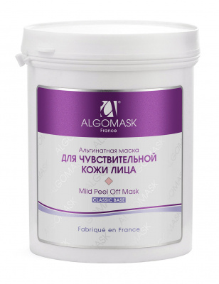 Маска альгинатная для чувствительной кожи лица Algomask Mild Peel Off Mask, 200 гр
