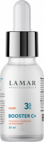 Антиоксидантная сыворотка-бустер с ниацинамидом и витамином С Lamar Professional BOOSTER C+, 30 мл Антиоксидантная сыворотка-бустер с ниацинамидом и витамином С Lamar Professional BOOSTER C+, 30 мл