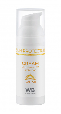 Солнцезащитный крем с токоферолом SPF 50 Woman's Bliss Sun Protection Cream SPF 50, 50 мл