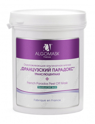 Маска альгинатная омолаживающая для лица Французский парадокс Algomask French Paradox Peel Off Mask, 200 гр.