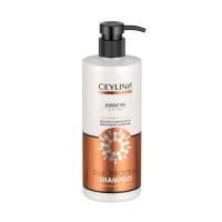Шампунь для волос с протеинами шелка CEYLINN PROFESSIONAL SILK PROTEIN, 500 мл