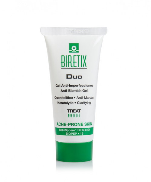 Себорегулирующий гель Cantabria Labs Biretix Duo Purifying Exfoliant Gel,  30 мл Себорегулирующий гель Cantabria Labs Biretix Duo Purifying Exfoliant Gel,  30 мл