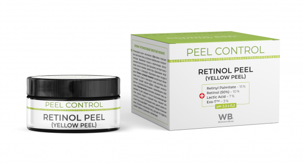 Пилинг ретиноловый (желтый пилинг) Woman's Bliss Retinol Peel (Yellow Peel), 15 мл Пилинг ретиноловый (желтый пилинг) Woman's Bliss Retinol Peel (Yellow Peel), 15 мл